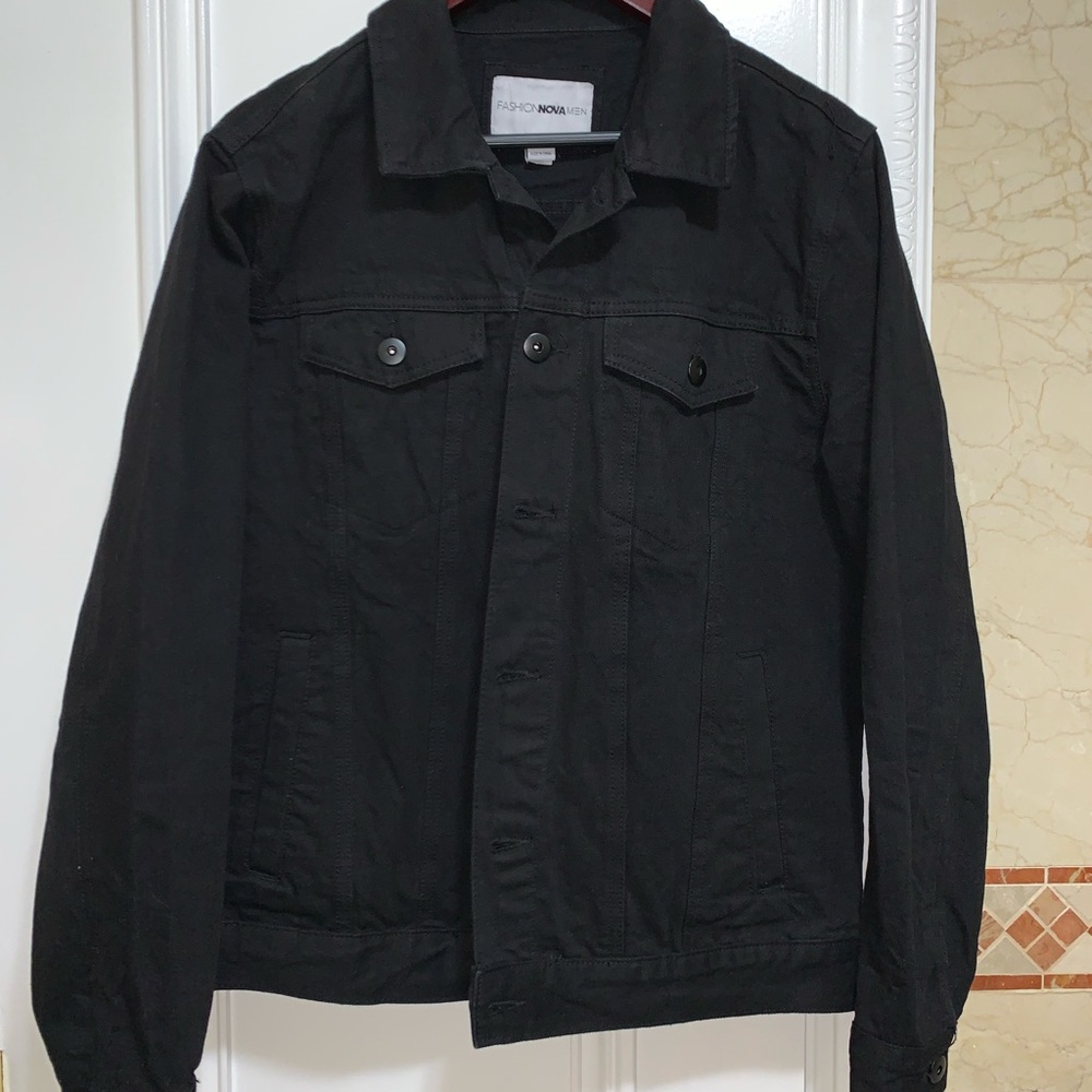 Black Jean Jacket